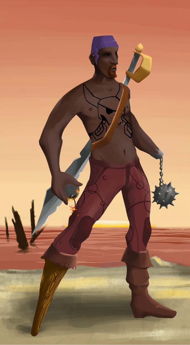 AlgoSeas Pirate #25860 NFT on Algorand