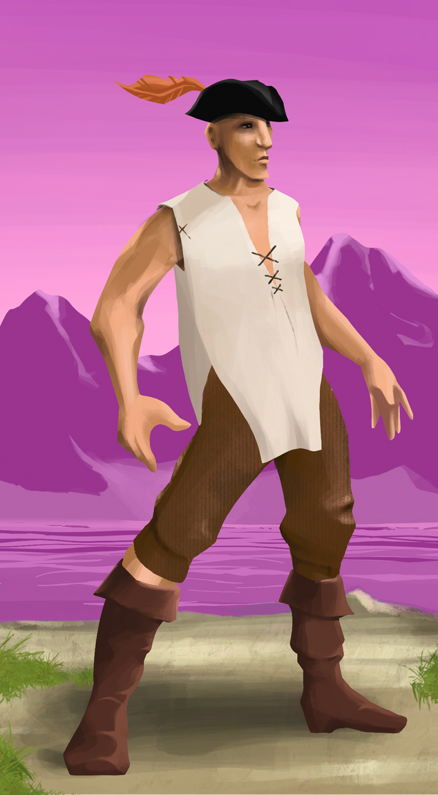 AlgoSeas Pirate #2587 NFT on Algorand