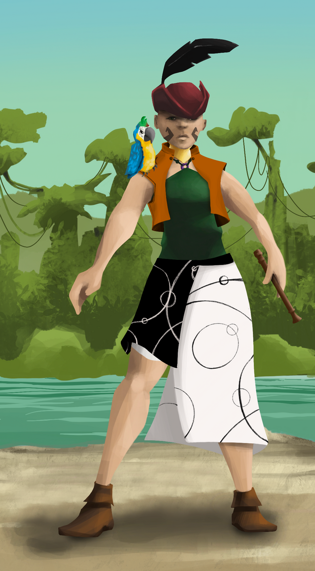 AlgoSeas Pirate #25879 NFT on Algorand