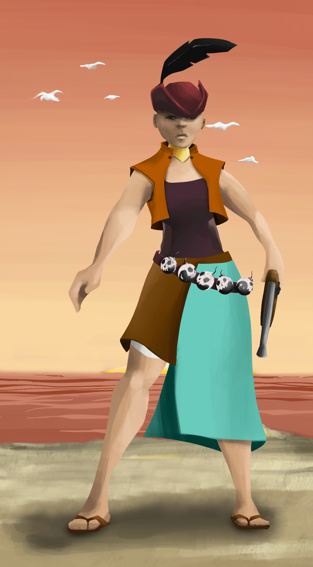 AlgoSeas Pirate #25882 NFT on Algorand