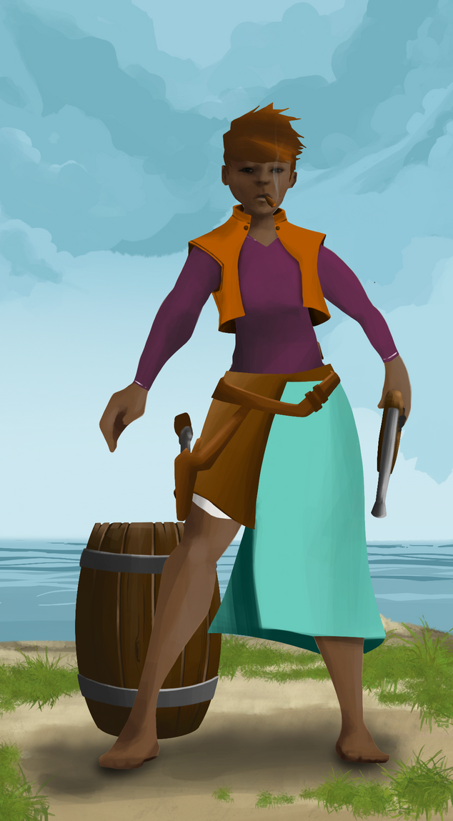 AlgoSeas Pirate #25886 NFT on Algorand