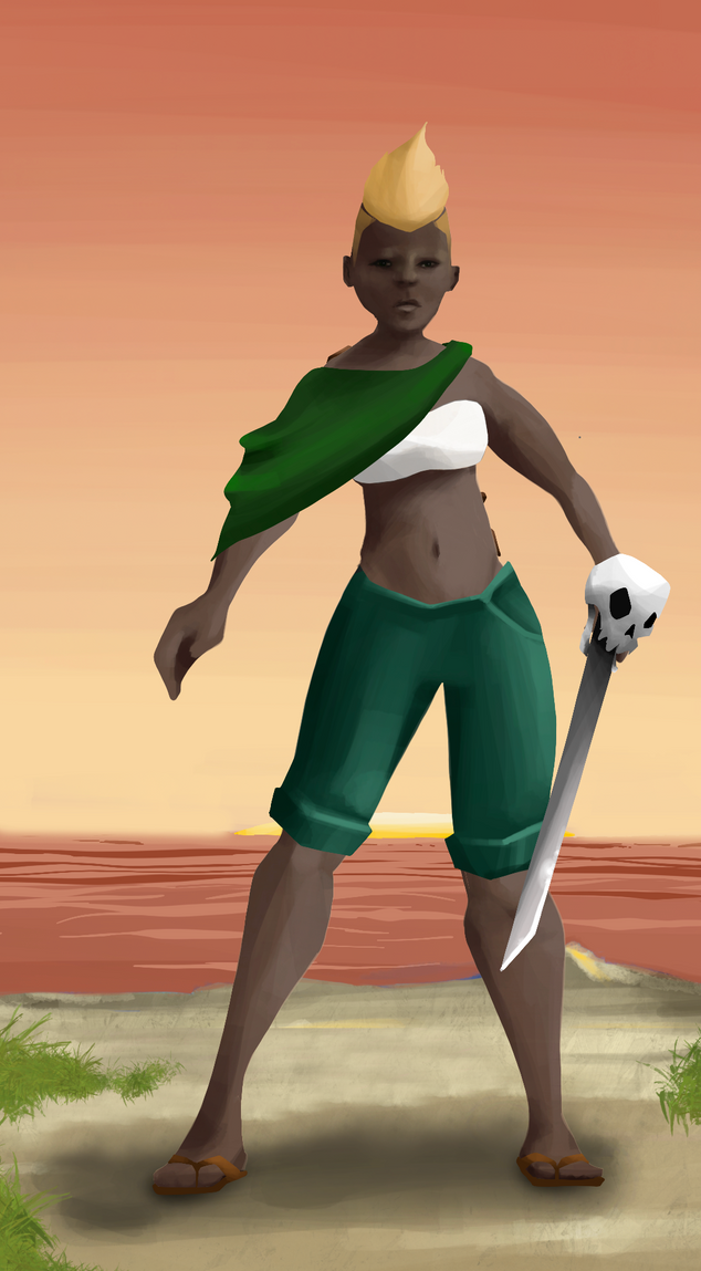 AlgoSeas Pirate #25889 NFT on Algorand