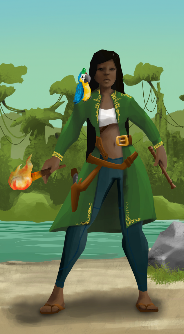 AlgoSeas Pirate #25899 NFT on Algorand