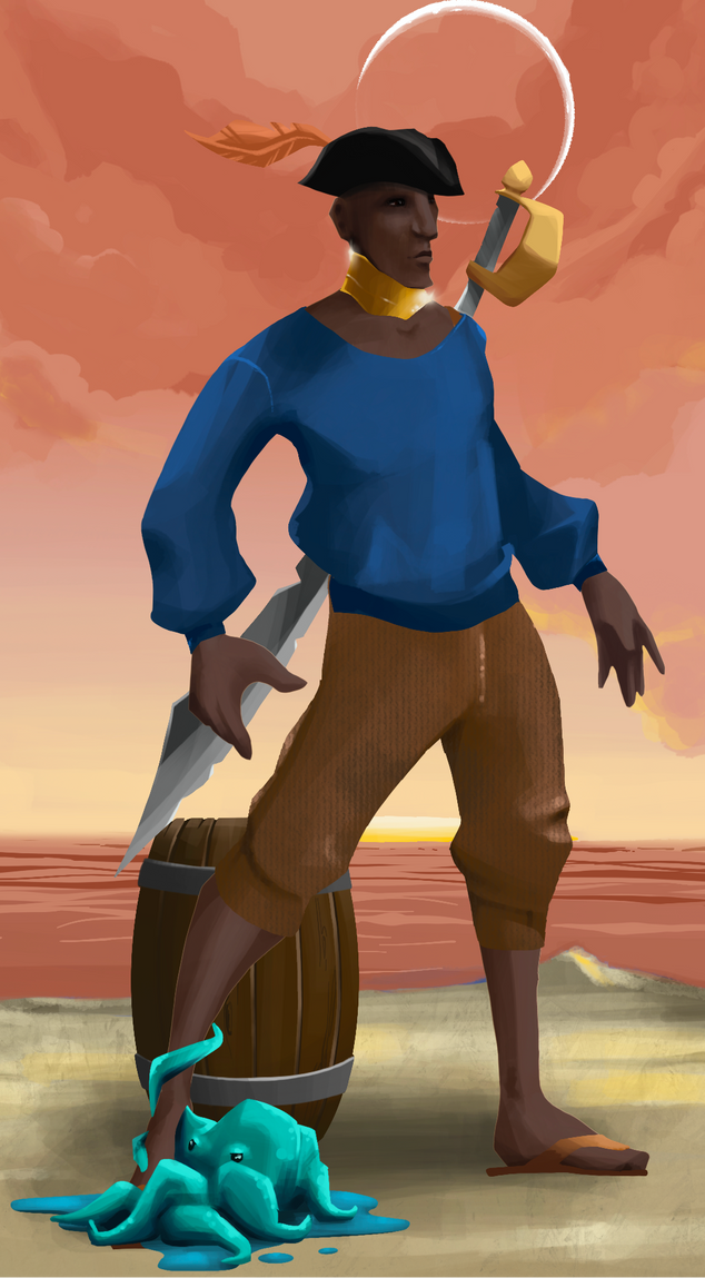 AlgoSeas Pirate #25923 NFT on Algorand