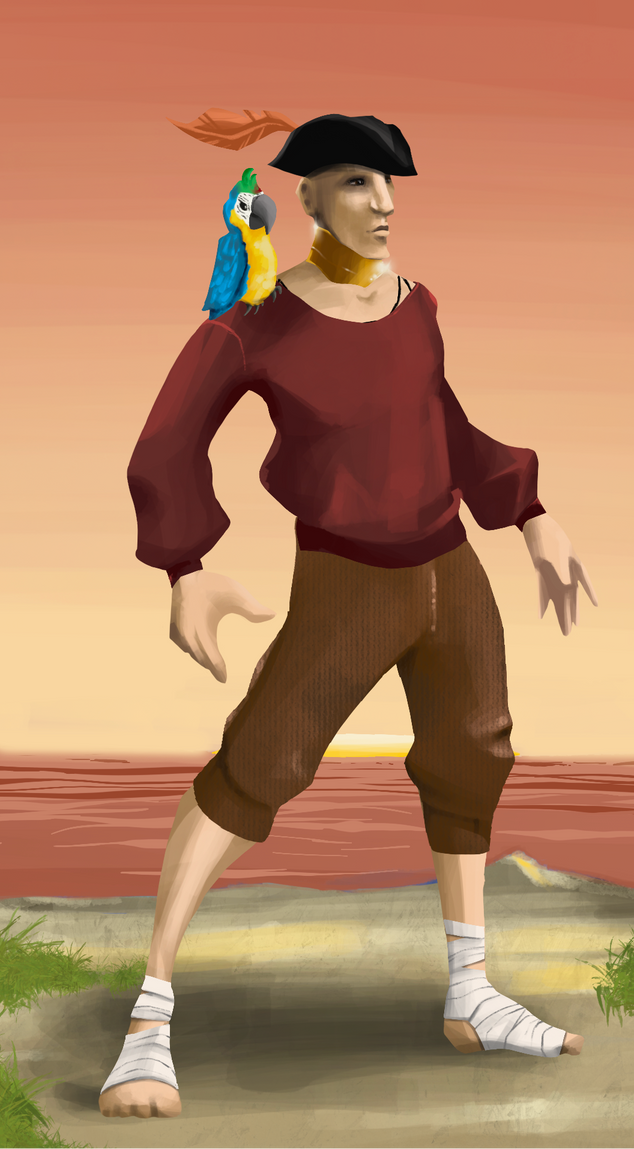 AlgoSeas Pirate #25930 NFT on Algorand