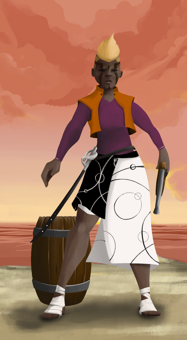 AlgoSeas Pirate #25934 NFT on Algorand