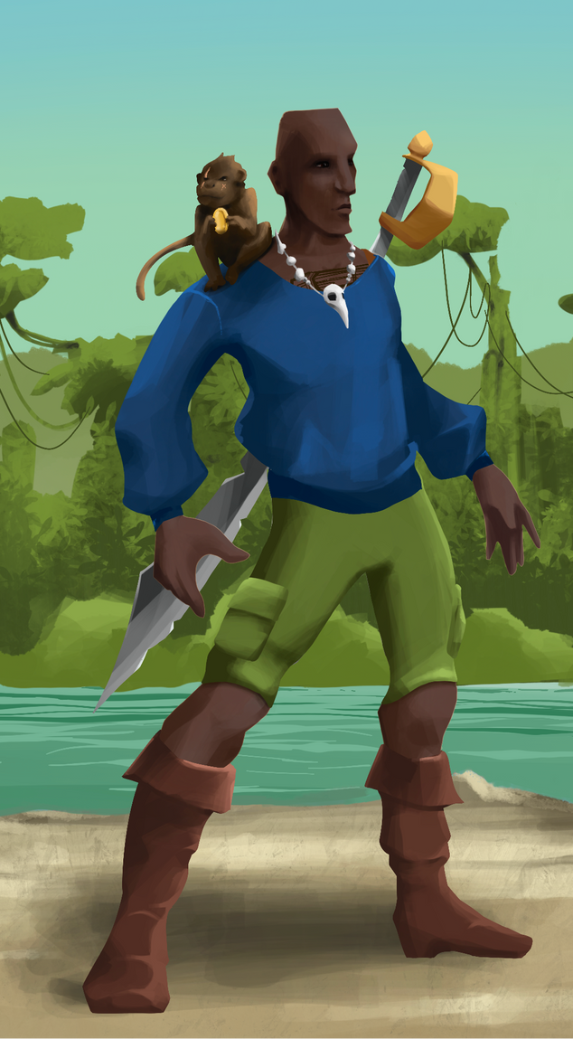 AlgoSeas Pirate #25945 NFT on Algorand