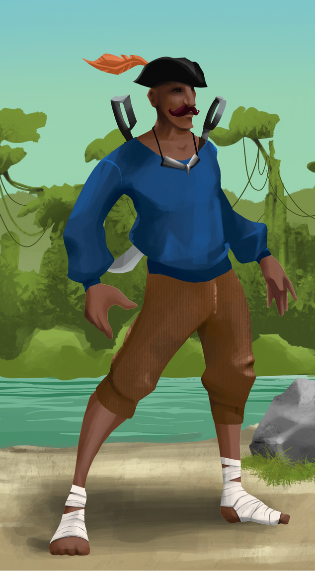 AlgoSeas Pirate #26012 NFT on Algorand