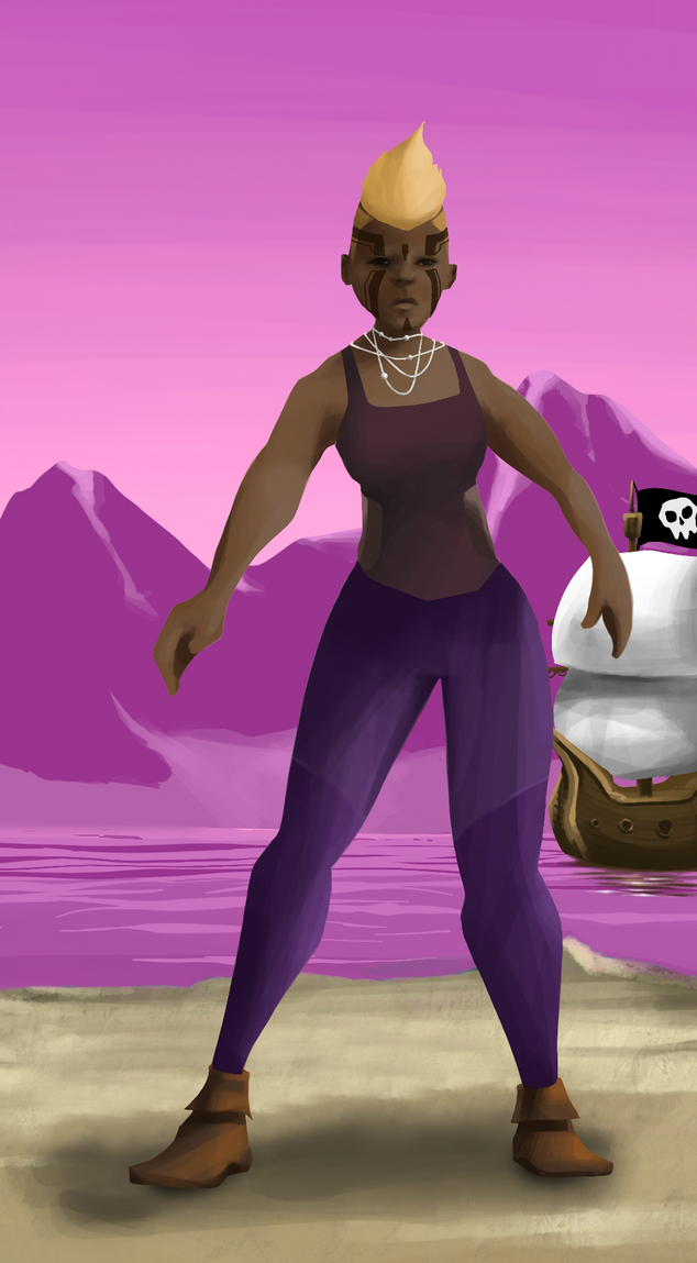 AlgoSeas Pirate #26033 NFT on Algorand