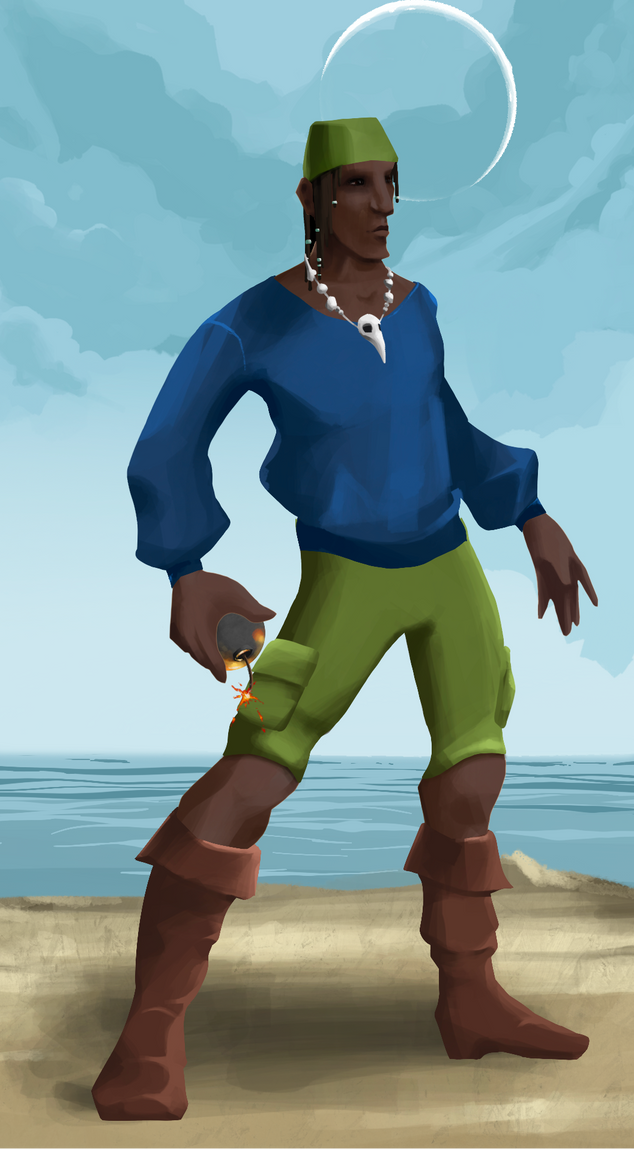 AlgoSeas Pirate #26058 NFT on Algorand