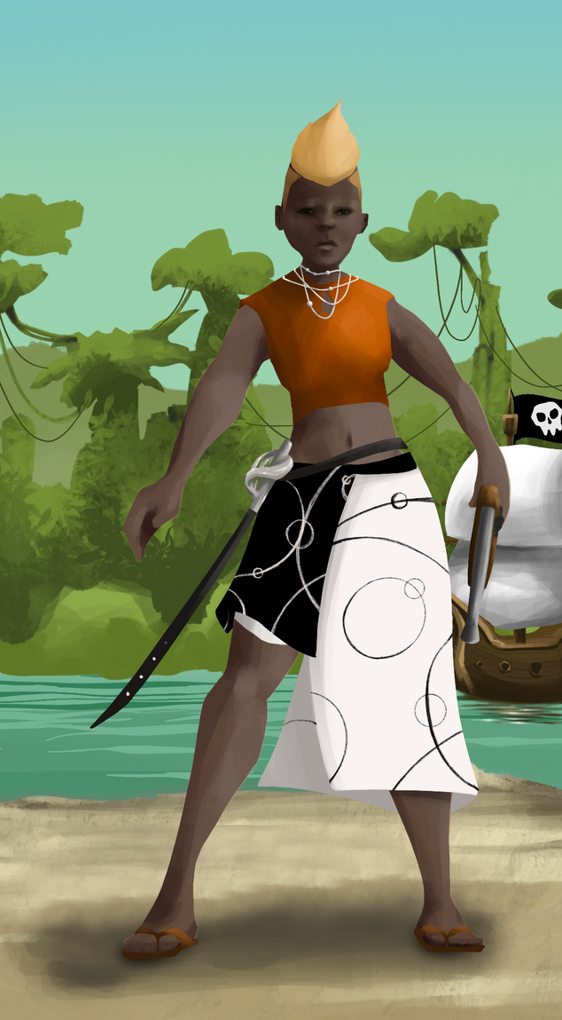 AlgoSeas Pirate #26080 NFT on Algorand