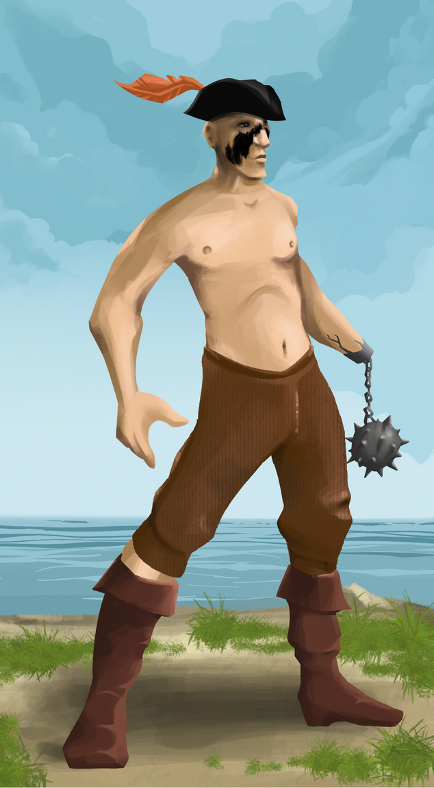 AlgoSeas Pirate #26087 NFT on Algorand