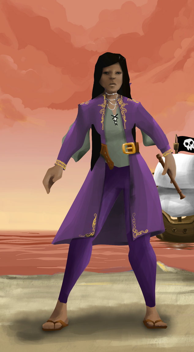 AlgoSeas Pirate #26116 NFT on Algorand