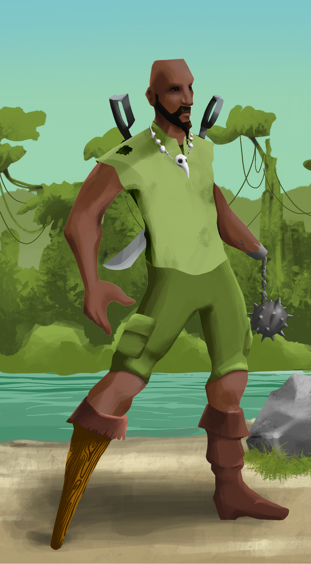 AlgoSeas Pirate #26123 NFT on Algorand