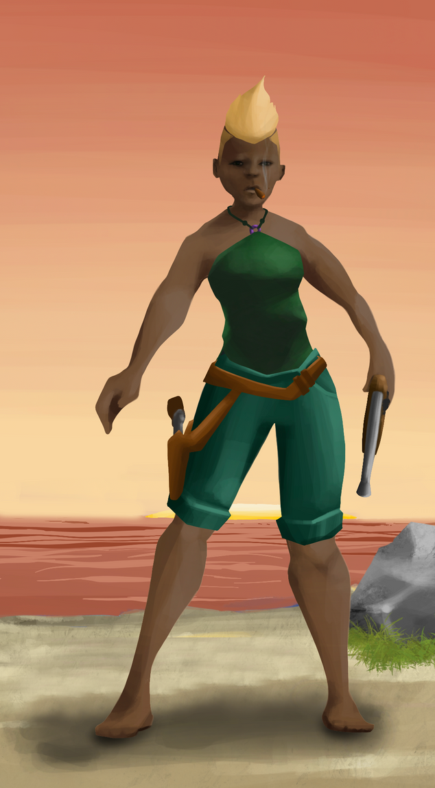 AlgoSeas Pirate #26133 NFT on Algorand