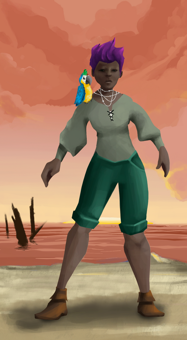 AlgoSeas Pirate #26156 NFT on Algorand