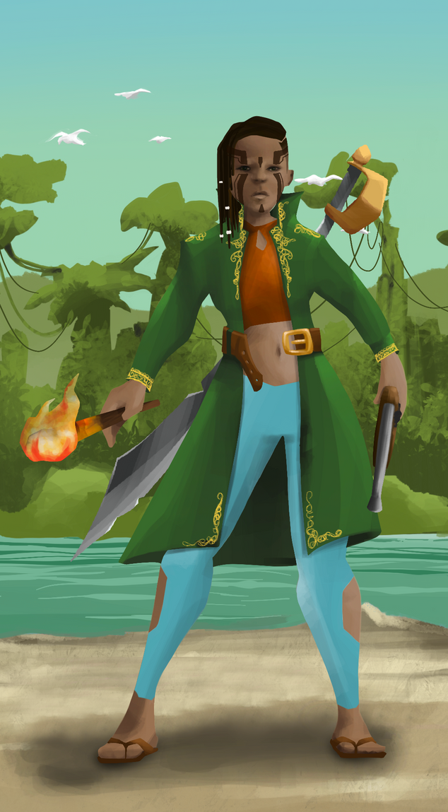 AlgoSeas Pirate #26167 NFT on Algorand