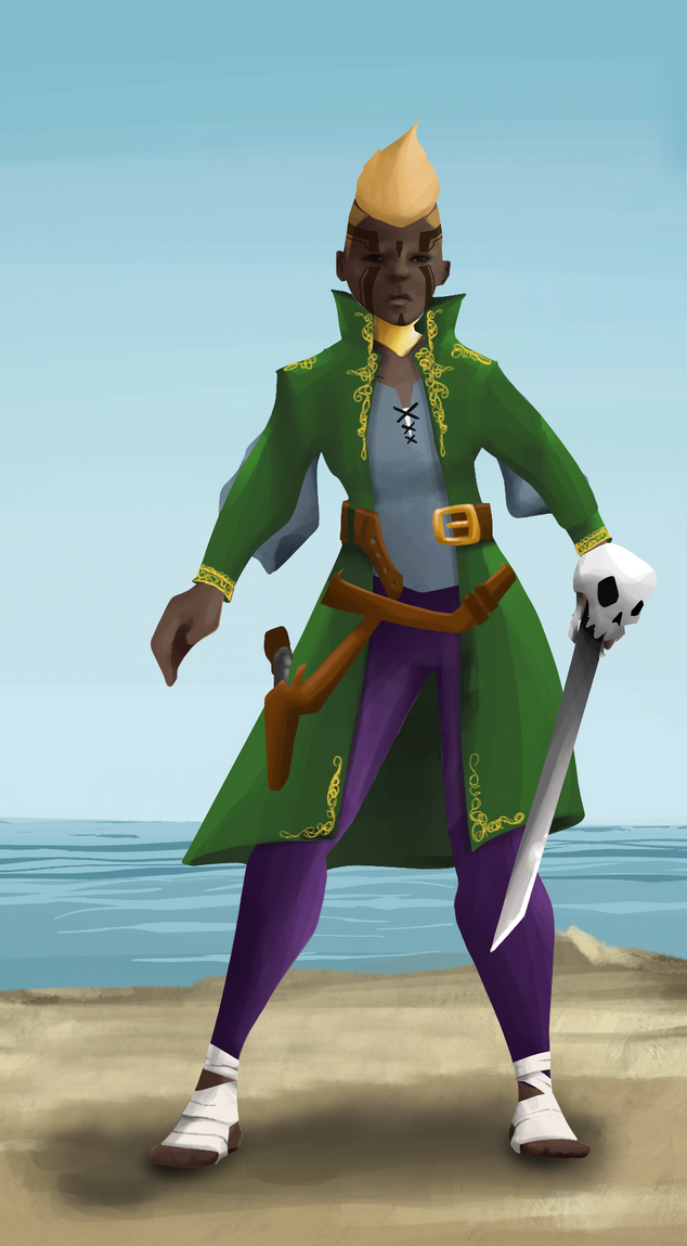 AlgoSeas Pirate #26169 NFT on Algorand