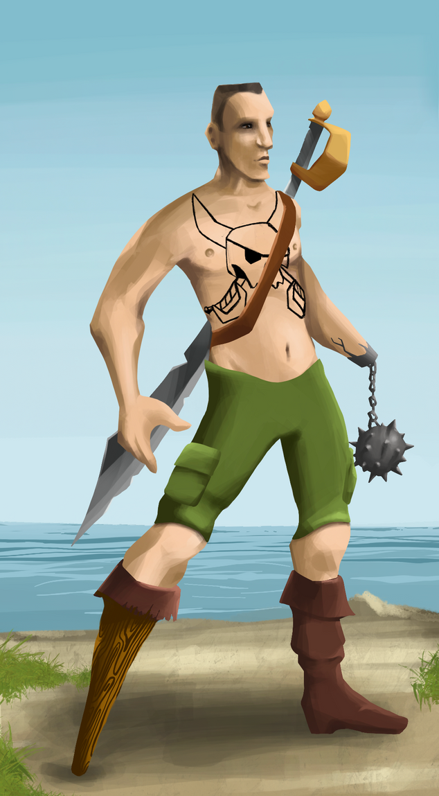 AlgoSeas Pirate #2617 NFT on Algorand