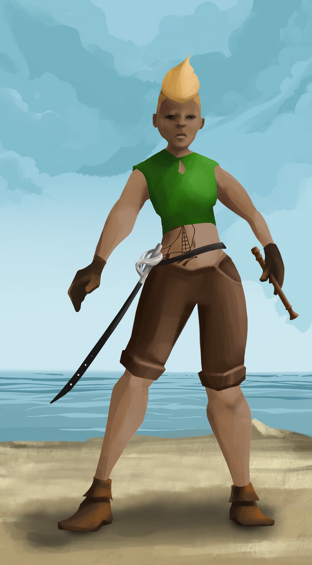 AlgoSeas Pirate #2619 NFT on Algorand