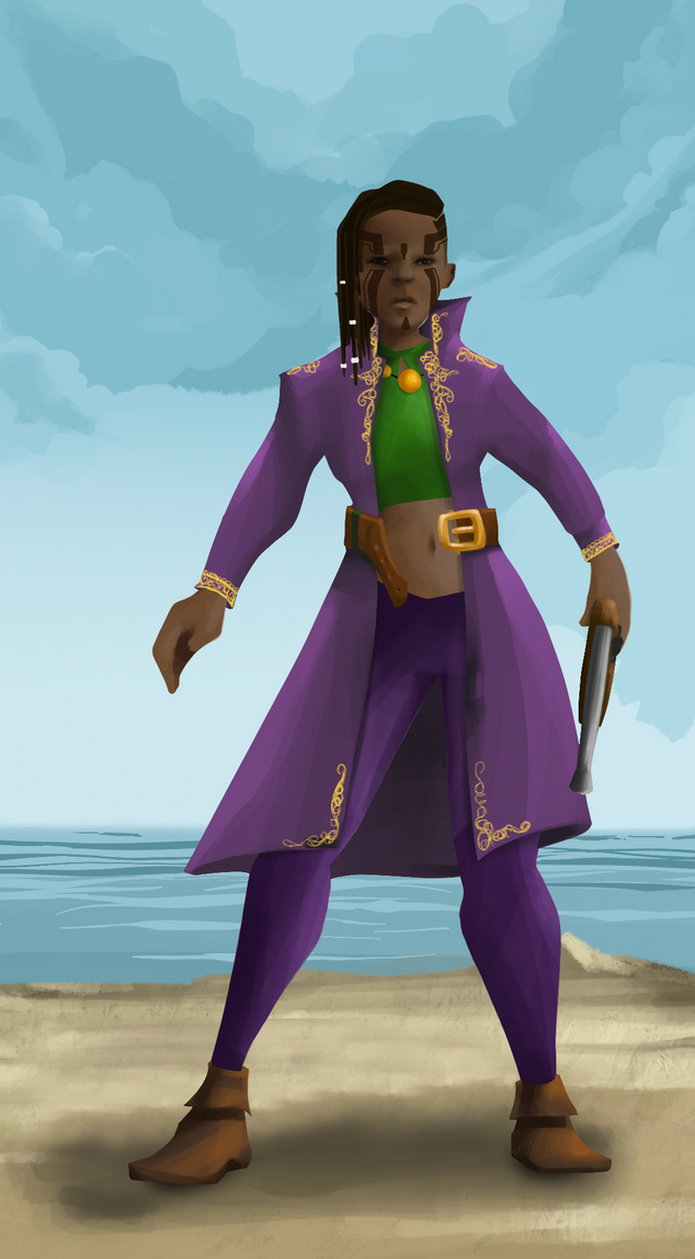 AlgoSeas Pirate #26194 NFT on Algorand