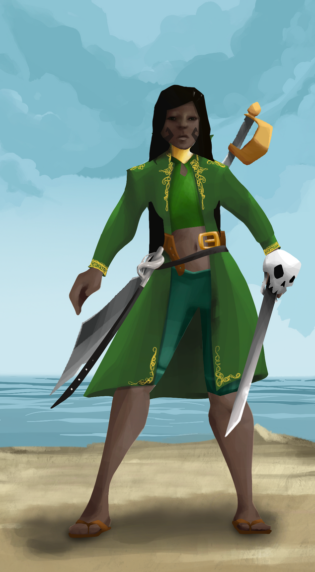 AlgoSeas Pirate #26218 NFT on Algorand