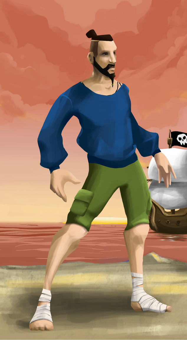 AlgoSeas Pirate #26219 NFT on Algorand