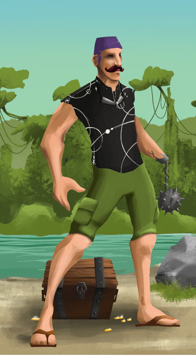 AlgoSeas Pirate #26223 NFT on Algorand