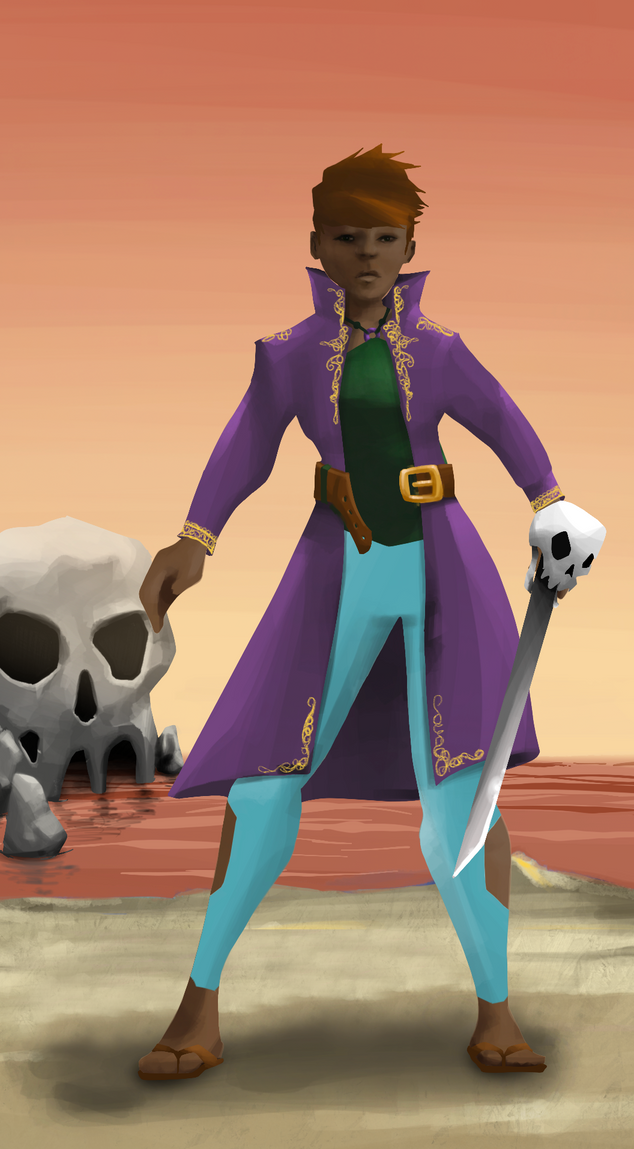 AlgoSeas Pirate #26235 NFT on Algorand