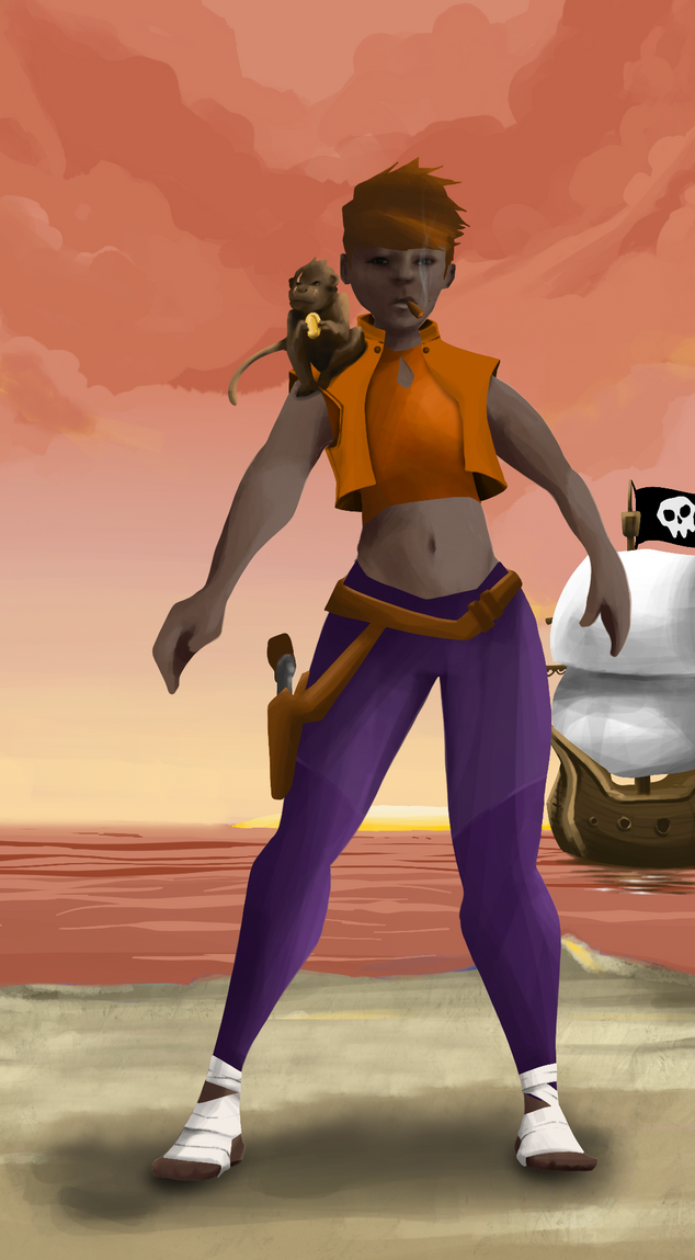 AlgoSeas Pirate #26238 NFT on Algorand