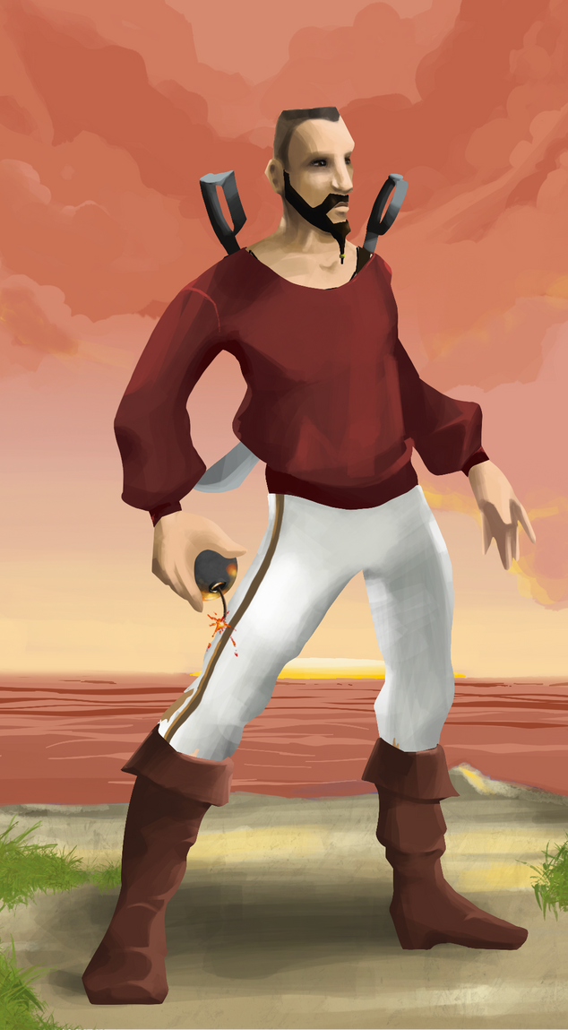 AlgoSeas Pirate #2624 NFT on Algorand