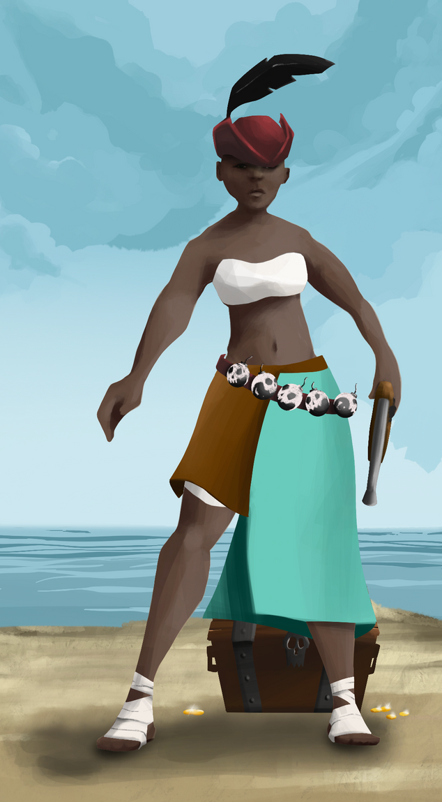 AlgoSeas Pirate #26240 NFT on Algorand