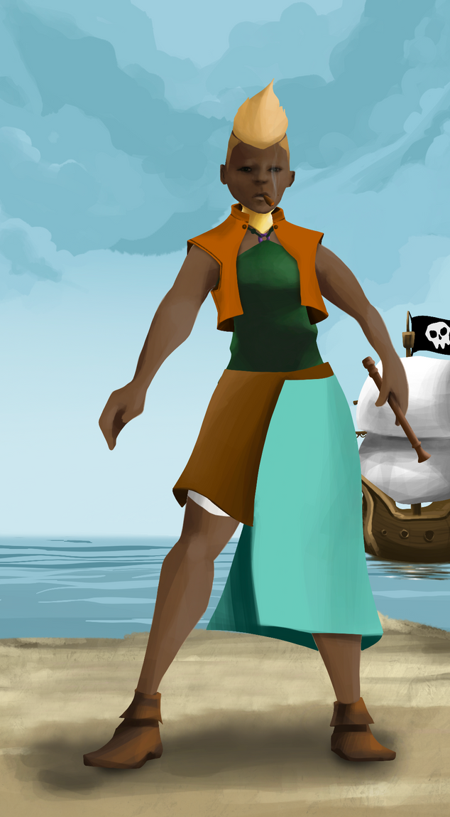 AlgoSeas Pirate #26256 NFT on Algorand