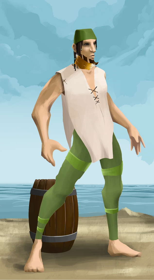 AlgoSeas Pirate #26270 NFT on Algorand