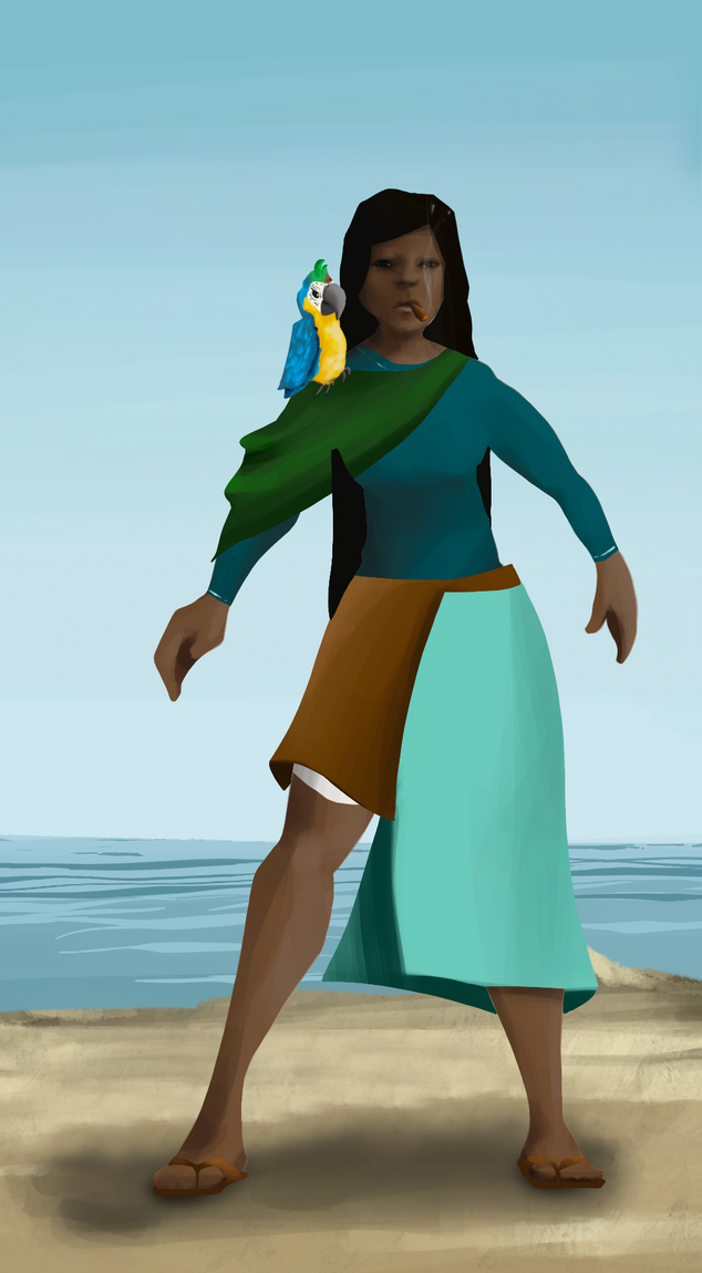 AlgoSeas Pirate #26281 NFT on Algorand