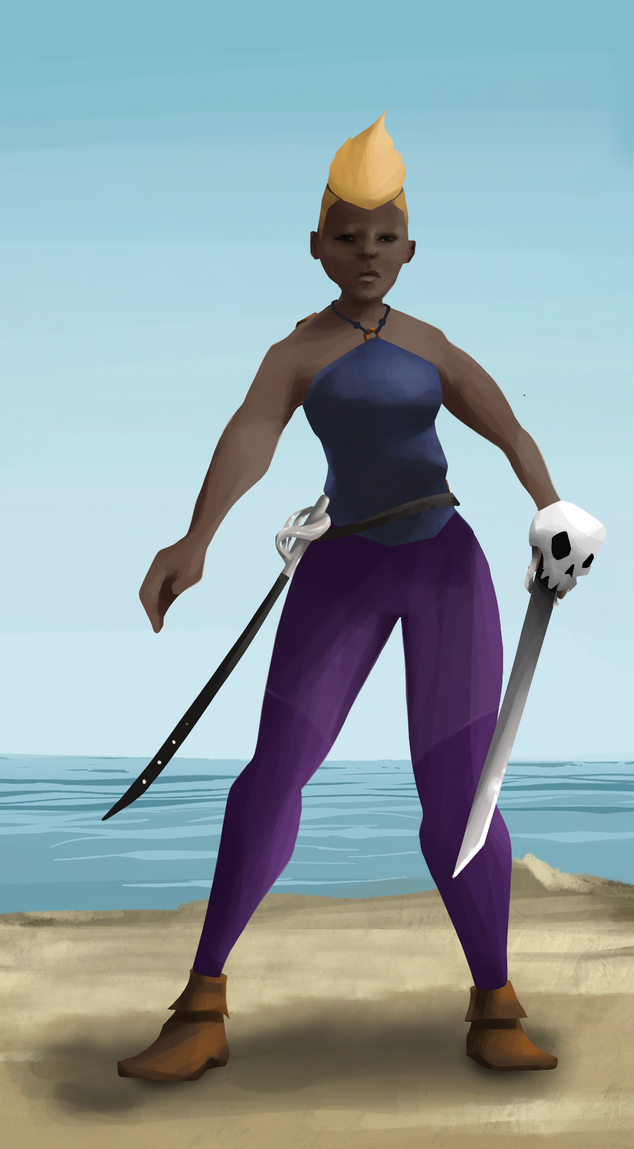 AlgoSeas Pirate #26283 NFT on Algorand