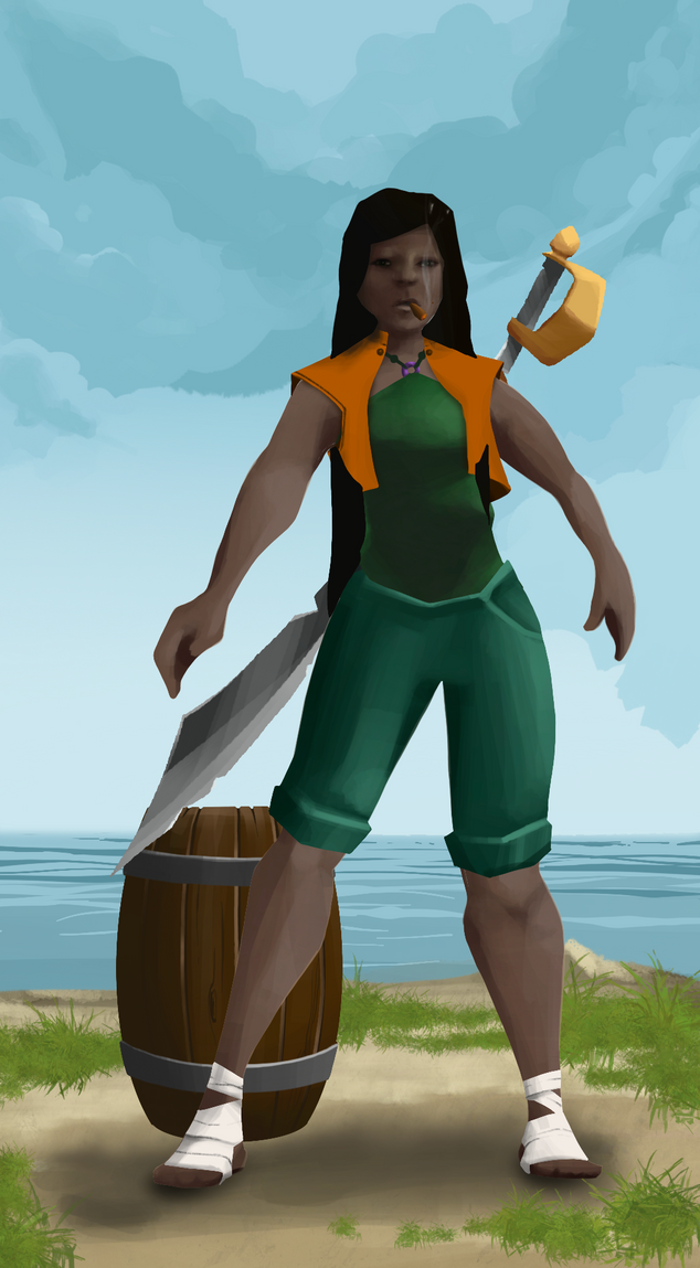 AlgoSeas Pirate #26284 NFT on Algorand