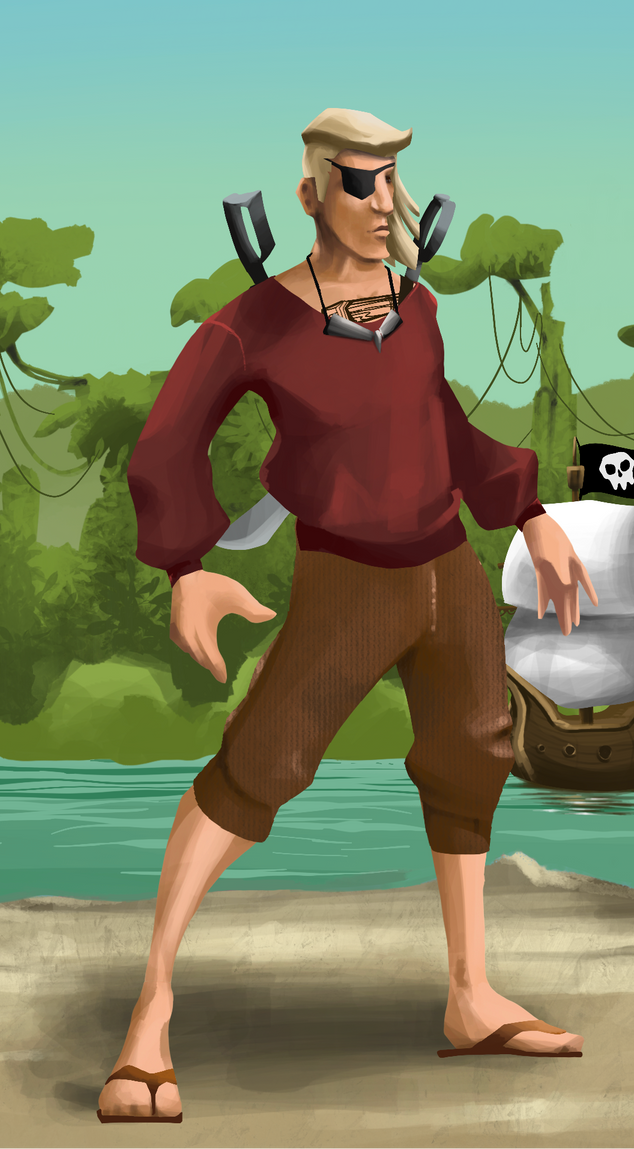 AlgoSeas Pirate #26317 NFT on Algorand