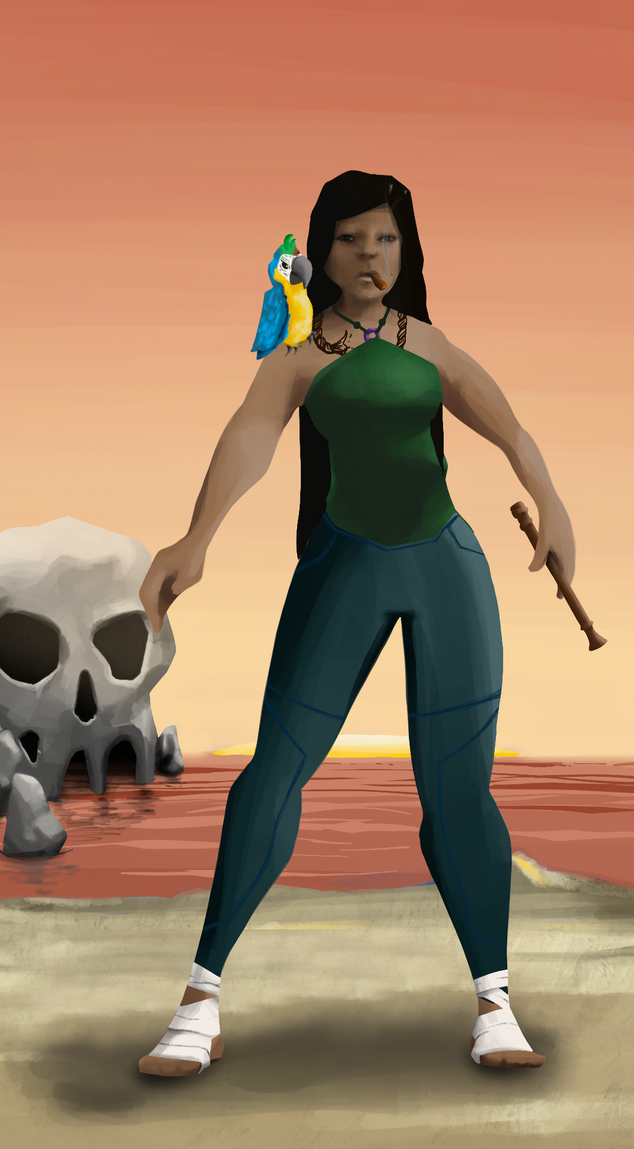 AlgoSeas Pirate #26319 NFT on Algorand