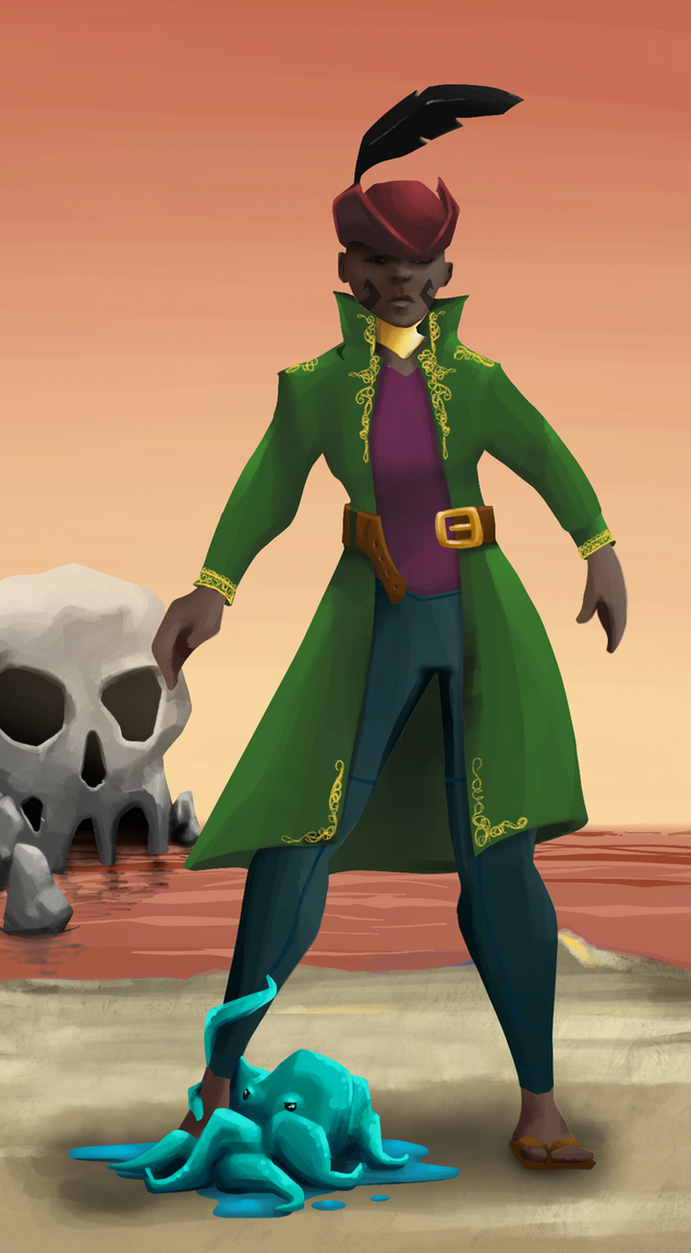 AlgoSeas Pirate #26320 NFT on Algorand