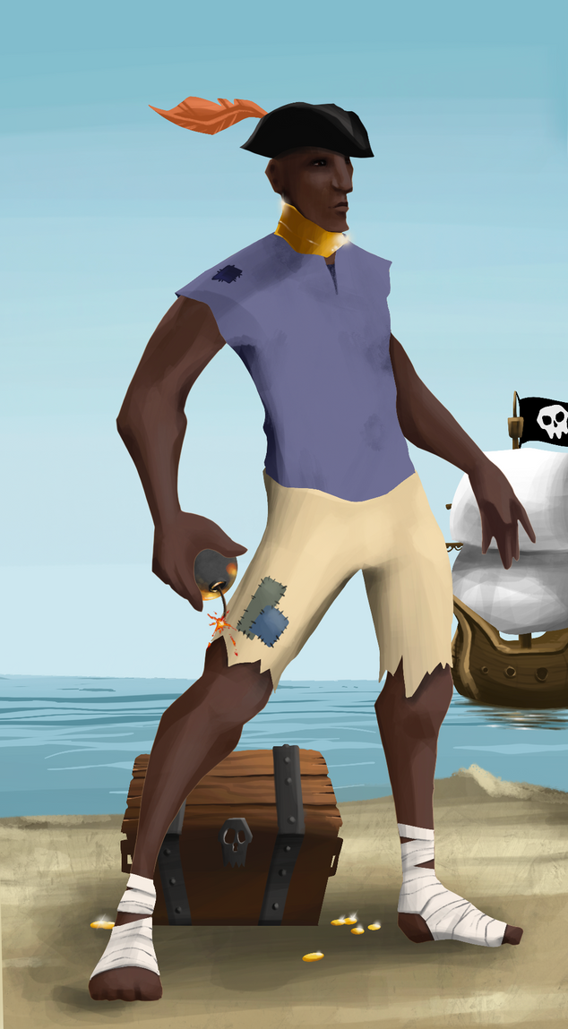 AlgoSeas Pirate #26325 NFT on Algorand