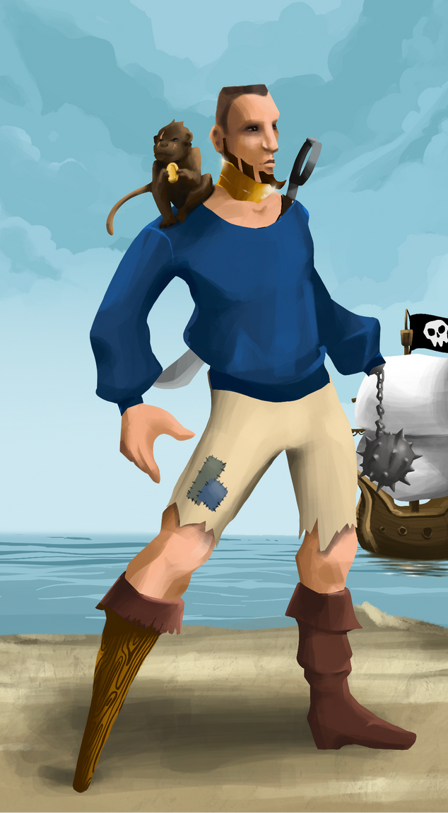 AlgoSeas Pirate #26326 NFT on Algorand