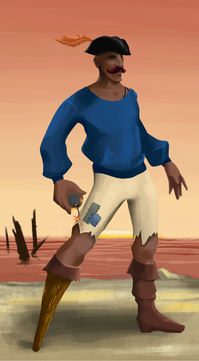 AlgoSeas Pirate #2634 NFT on Algorand