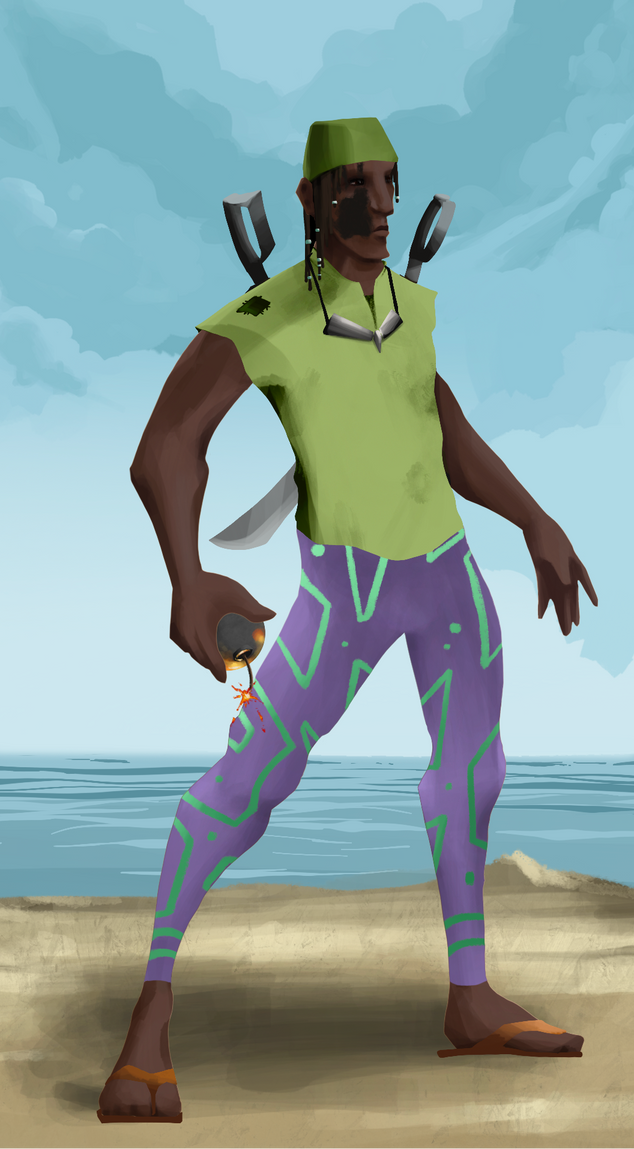 AlgoSeas Pirate #26366 NFT on Algorand