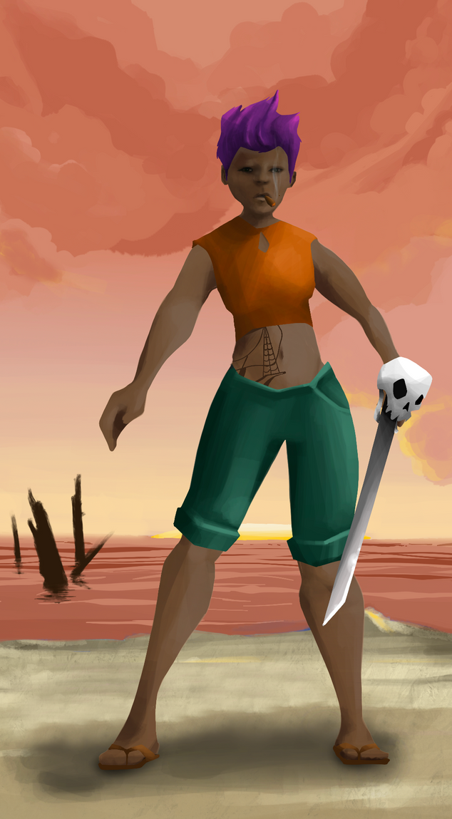 AlgoSeas Pirate #26374 NFT on Algorand