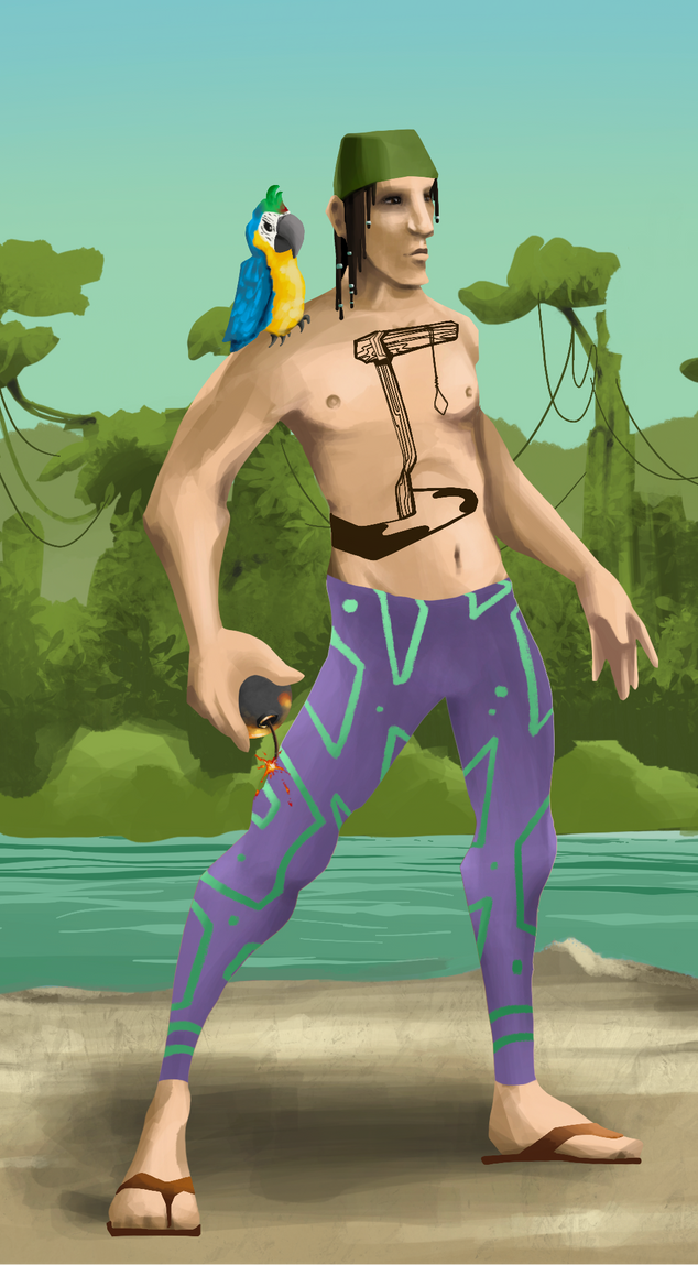 AlgoSeas Pirate #26376 NFT on Algorand