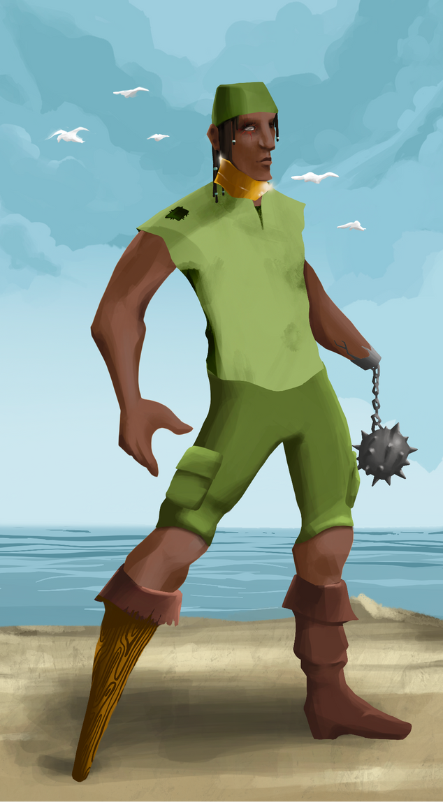 AlgoSeas Pirate #26385 NFT on Algorand