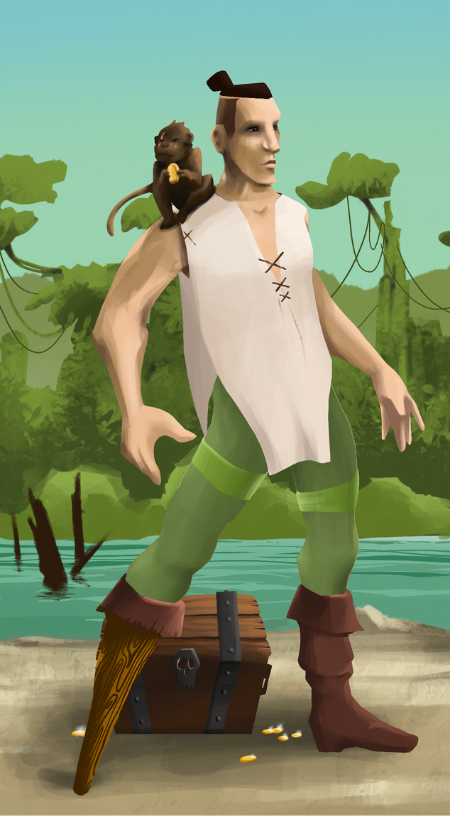 AlgoSeas Pirate #26386 NFT on Algorand