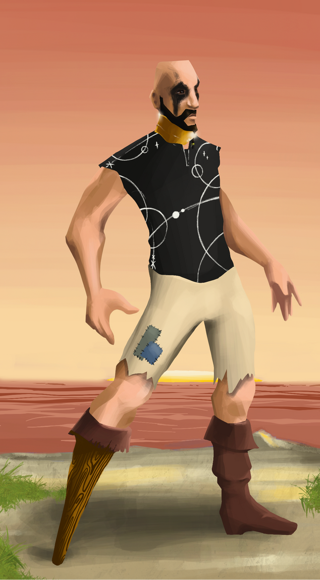 AlgoSeas Pirate #26393 NFT on Algorand