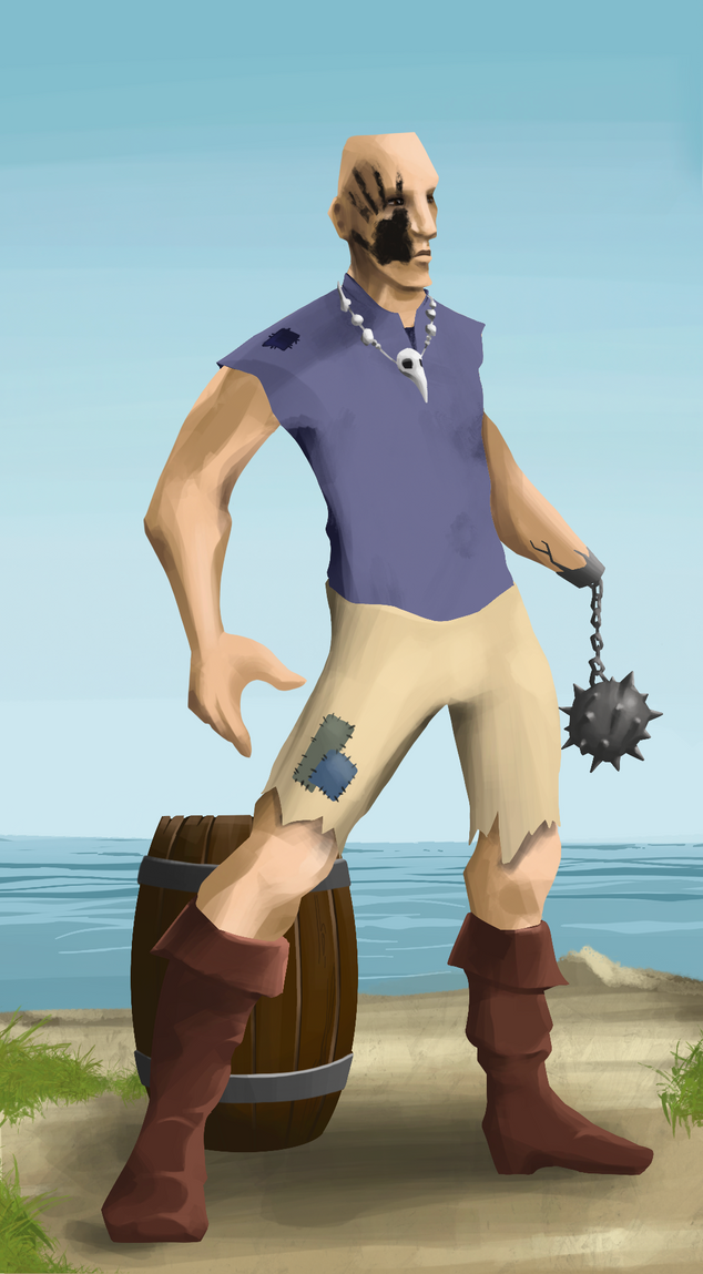 AlgoSeas Pirate #26400 NFT on Algorand